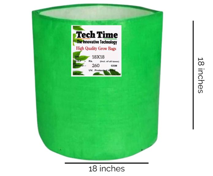 18X18 Round Grow Bag